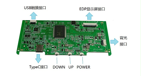 15.6寸屏一线通触摸方案